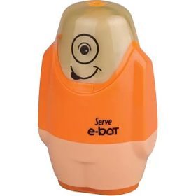 Serve Turuncu E-Bot Silgili Kalemtıraş