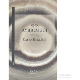 Ses Ayrıcalığı - Cafer Keklikçi