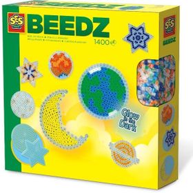 Ses Creative Beedz Karanlıkta Parlayan Yıldızlar Ütü Boncuk Seti