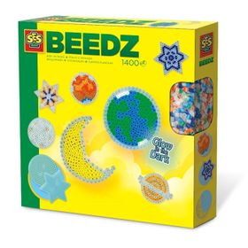 Ses Creative Beedz Karanlıkta Parlayan Yıldızlar Ütü Boncuk Seti