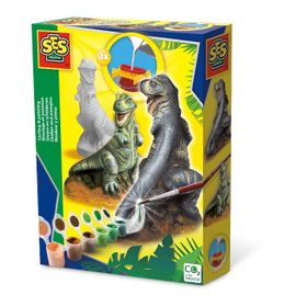 Ses Creative SC001283 Kalıba Dök ve Boya T-Rex