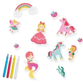 Ses Creative SC014272 Tak Çıkar Pencere Eğlencesi Prenses Dünyası