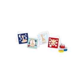 Ses Creative SC014493 Sophie La Girafe Parmak Boyası Kartları