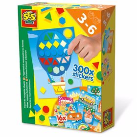 Ses Creative Şekilleri Öğreniyorum Çıkartmalı Kitaplar