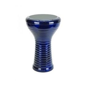 Ses Müzik Aletleri DDBD28BL Mavi Boru Desenli Döküm Darbuka