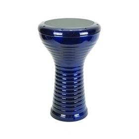 Ses Müzik Aletleri DDBD28BL Mavi Boru Desenli Döküm Darbuka