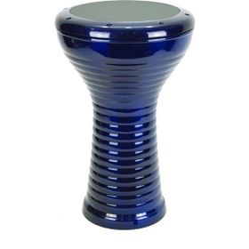 Ses Müzik Aletleri DDBD28BL Mavi Boru Desenli Döküm Darbuka