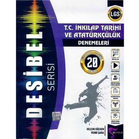 Ses Yayınları - 8. Sınıf LGS T. C. İnkılap Tarihi ve Atatürkçülük Desibel Serisi 20 Deneme