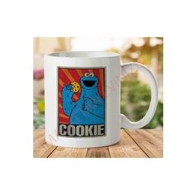 Sesame Street Cookie Monster Soviet Baskılı Kupa