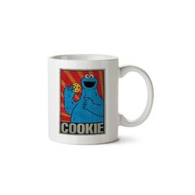 Sesame Street Cookie Monster Soviet Baskılı Kupa