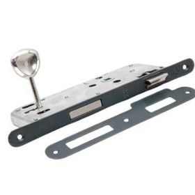 Sese 700-45-18-01W-54 Oval Antrasit 45 mm 18 mm Ayna Banyo Kilidi