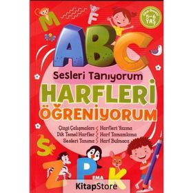 Seslen Tanıyorum Harfleri Öğreniyorum (5-6 Yaş) - Tuba Öztürk