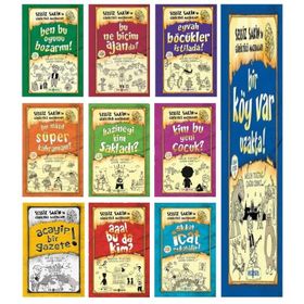 Sessiz Sakinin Gürültülü Maceraları 10 Kitap Set - Melih Tuğtağ