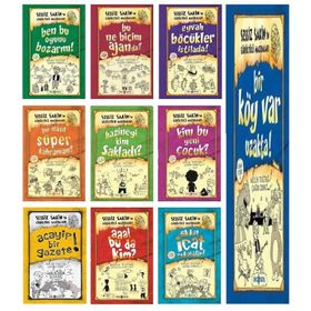 Sessiz Sakinin Gürültülü Maceraları 10 Kitap Set - Melih Tuğtağ