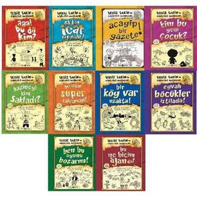 Sessiz Sakinin Gürültülü Maceraları 10 Kitap Set - Melih Tuğtağ