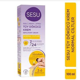 Sesu 100 ml Normal Cilt Ayçiçek Yağı Tüy Dökücü Krem