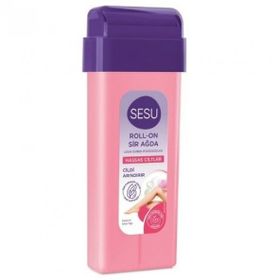 Sesu 100 ml Pudra Shea Yağı Hassas Ciltler İçin Roll-On Sir Ağda