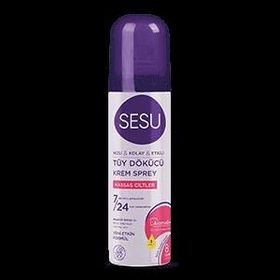 Sesu 150 ml Hassas Ciltler Tüy Dökücü Krem Sprey