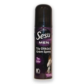 Sesu 150 ml Men Erkekler için Tüy Dökücü Krem Sprey