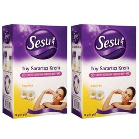 Sesu 2 Adet 35+18 gr Tüy Sarartıcı Krem