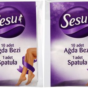 Sesu 2x10 Adet Ağda Bezi