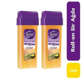 Sesu 2x100 ml Normal Ciltler Natürel Rollon Sir Ağda