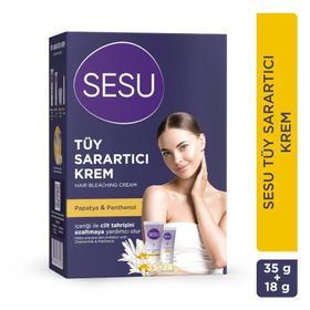 Sesu 35+18 gr 4 Adet Tüy Sarartıcı Krem