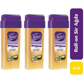 Sesu 3x100 ml Normal Ciltler Natürel Rollon Sir Ağda