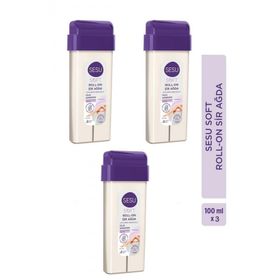 Sesu 3x100 ml Soft Roll-on Ağda