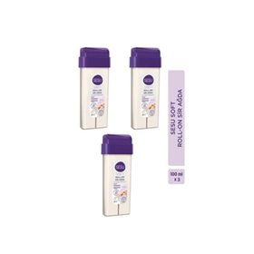 Sesu 3x100 ml Soft Roll-on Ağda