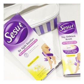 Sesu 40 ml Pudra-Orkide Hassas Ciltler için Tüy Dökücü Krem