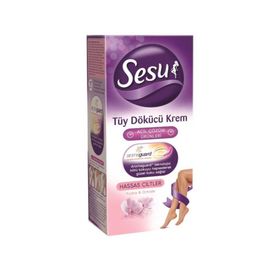 Sesu 40 ml Pudra-Orkide Hassas Ciltler için Tüy Dökücü Krem