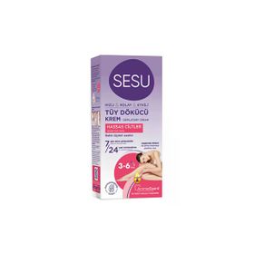 Sesu 4x40 ml Hassas Ciltler Tüy Dökücü Krem