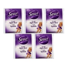 Sesu 5x10 Adet Ağda Bezi