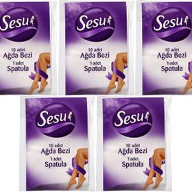 Sesu 5x10 Adet Ağda Bezi