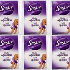 Sesu 6x10 Adet Ağda Bezi