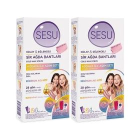Sesu Ağdaya İlk Adım Serisi 2x24 Adet Sir Ağda Bandı