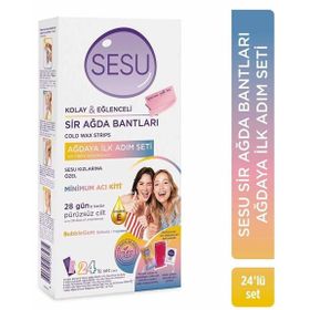 Sesu Ağdaya İlk Adım Seti 24'lü Ağda Bandı