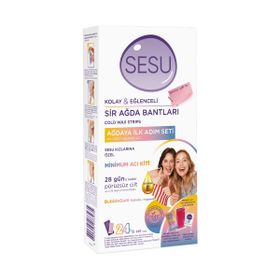 Sesu Ağdaya İlk Adım Seti 24'lü Ağda Bandı