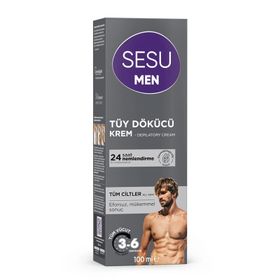 Sesu For Men 100 ml Tüy Dökücü Krem