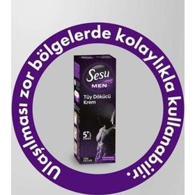 Sesu For Men 100 ml Tüy Dökücü Krem