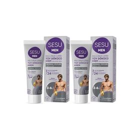 Sesu For Men 2x100 ml Tüy Dökücü Krem