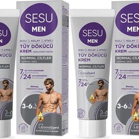 Sesu For Men 2x100 ml Tüy Dökücü Krem
