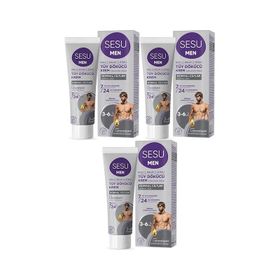 Sesu For Men 3x100 ml Tüy Dökücü Krem