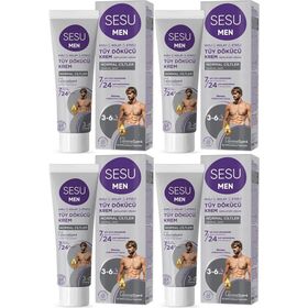 Sesu For Men 4x100 ml Tüy Dökücü Krem
