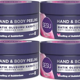 Sesu Hand & Body Peeling 4x250 ml Vücut Peelingi