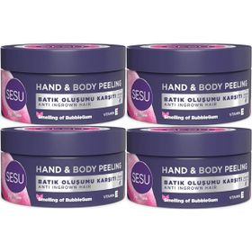 Sesu Hand & Body Peeling 4x250 ml Vücut Peelingi