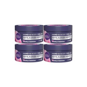 Sesu Hand & Body Peeling 4x250 ml Vücut Peelingi