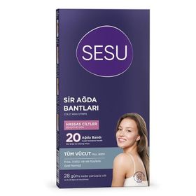 Sesu Hassas Ciltler 20'li Sir Ağda Bant