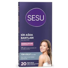 Sesu Hassas Ciltler 20'li Sir Ağda Bant